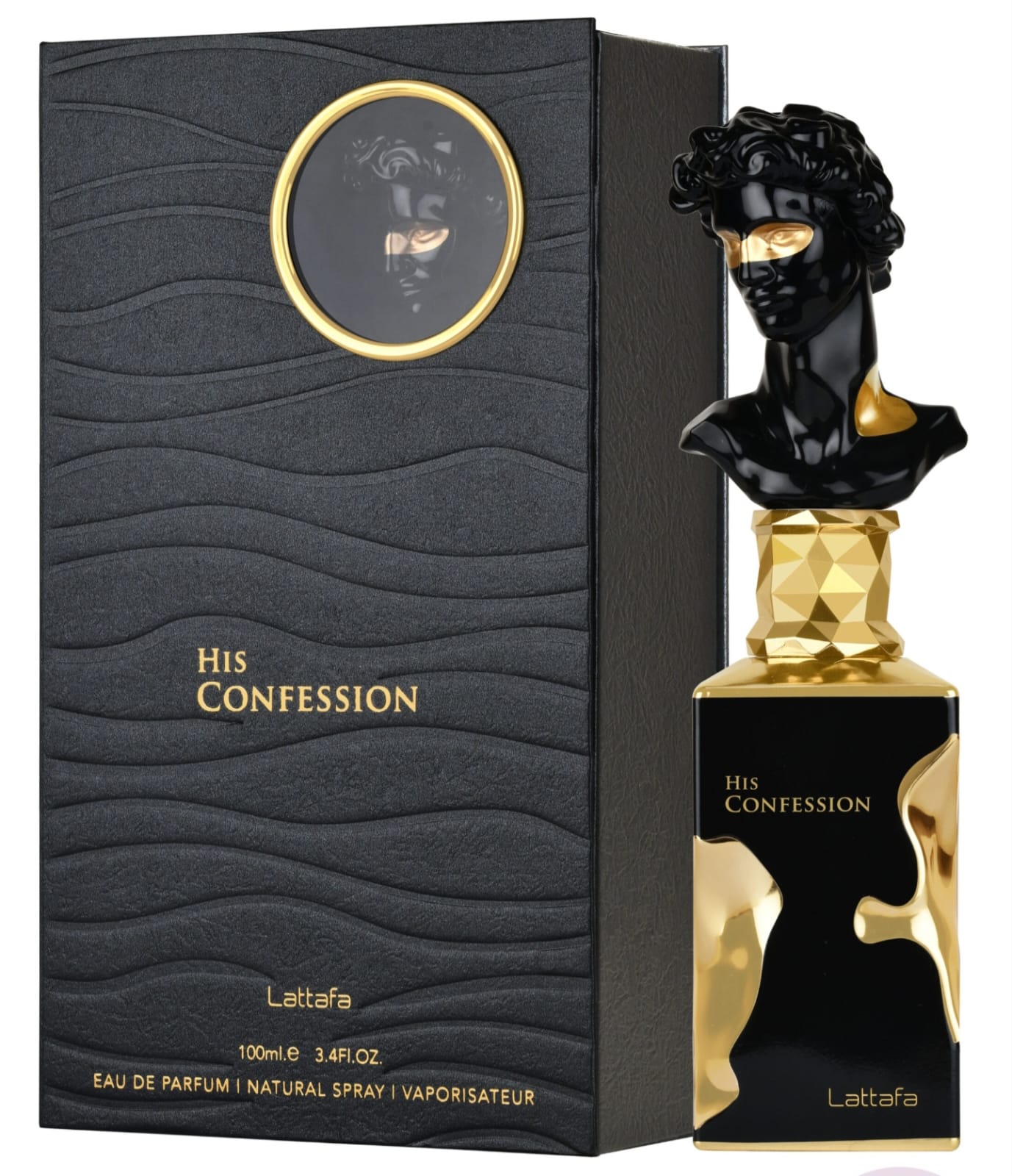 Lattafa His Confession Eau de Parfum voor mannen 100 ml