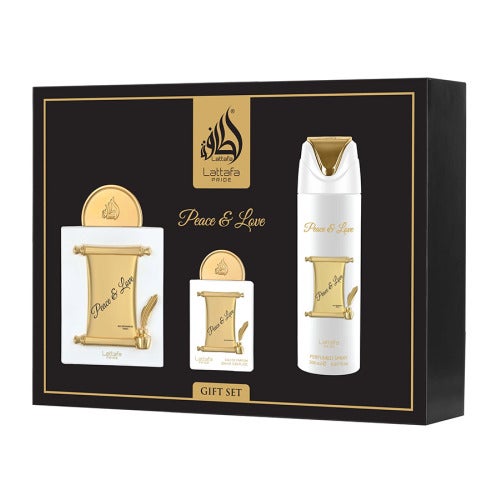 Peace & Love Gift Set by Lattafa Pride