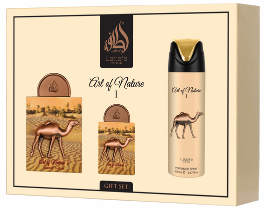 Kunst van de Natuur | Cadeauset Lattafa Trots 