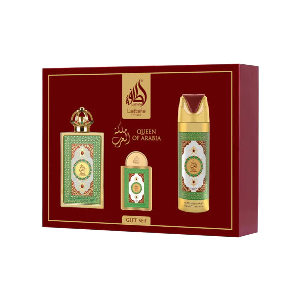 Queen of Arabia Gift Set by Lattafa Pride